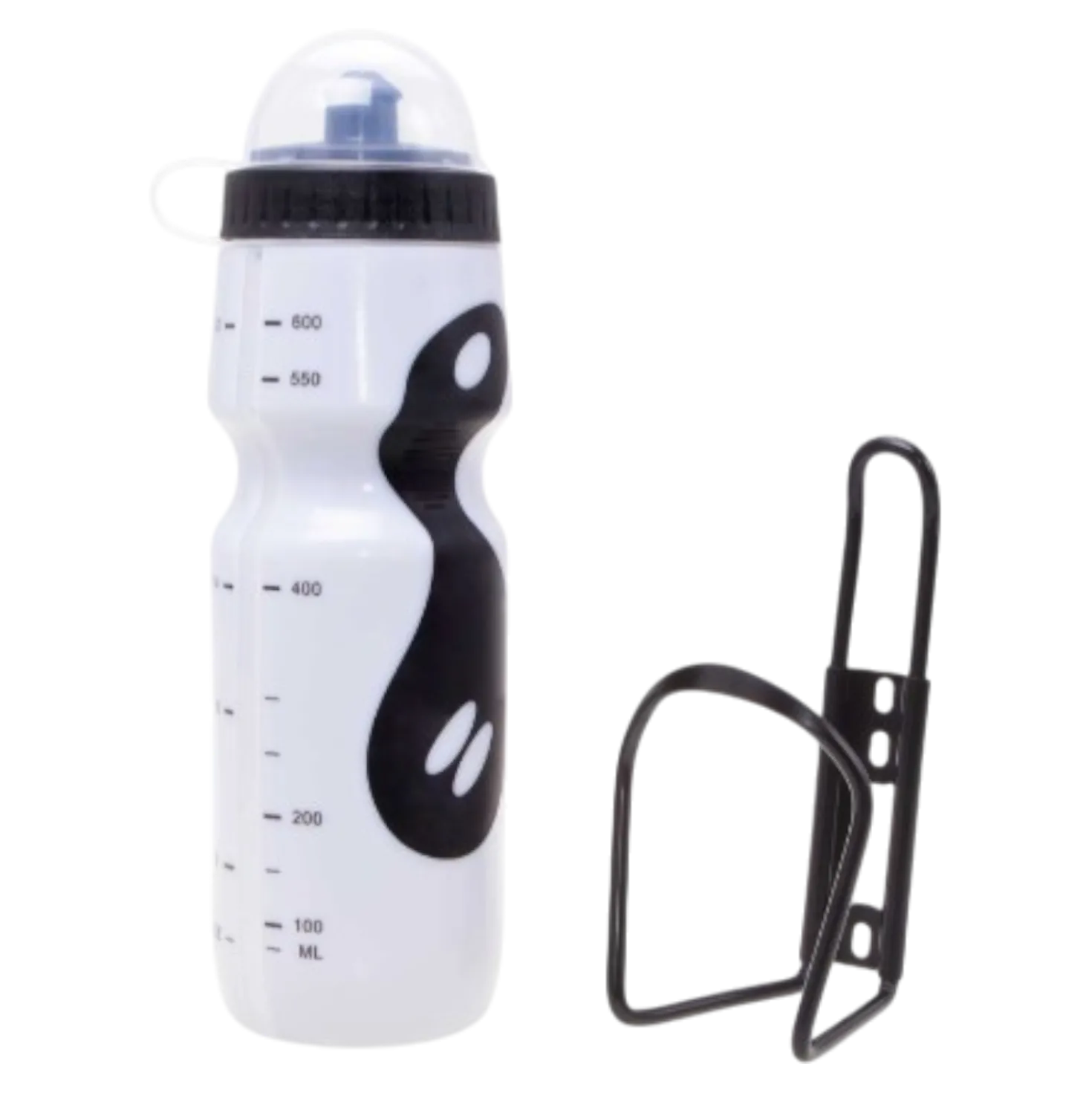 Trinkflasche mit Halterung, 650 ml