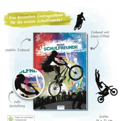 Trötsch Meine Schulfreunde BMX Freundebuch 80 Seiten