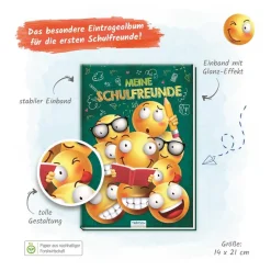 Trötsch Meine Schulfreunde Smile Freundebuch 80 Seiten