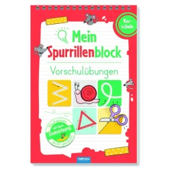 Trötsch Mein Spurrillenblock Vorschulübungen Übungsbuch 48 Seiten