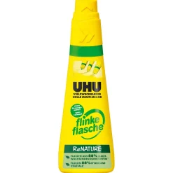 UHU Kleber Flinke Flasche ReNature lösemittelfrei, 100 g