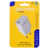USB-Ladeadapter Typ-C Slim, weiß