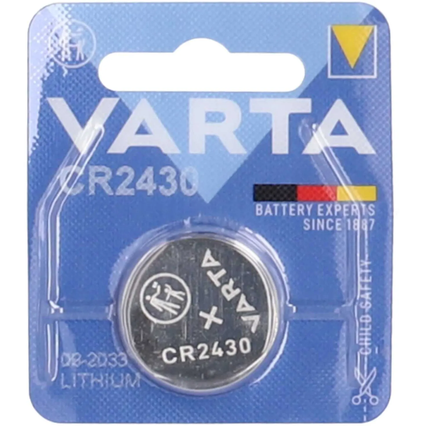 Varta Batterie Knopfzelle CR2430