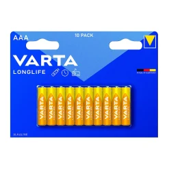 Varta Batterie Longlife AAA, 10 Stück