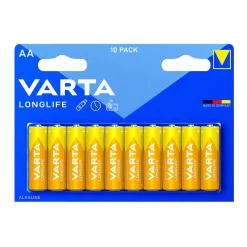 Varta Batterie Longlife AA, 10 Stück