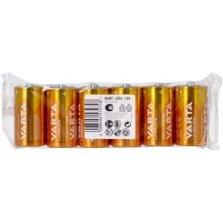 Varta Batterie Longlife C, 6 Stück