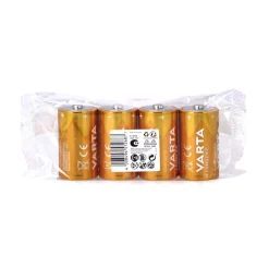 Varta Batterie Longlife D, 4 Stück
