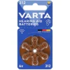 Varta Batterien 312 für Hörgeräte, 6 Stück