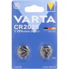 Varta Knopfzelle Batterie CR2025, 2 Stück