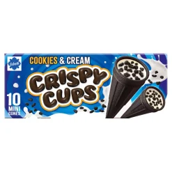 Waffeln gefüllt Cookies & Cream