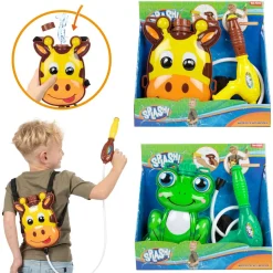 Wasserpistole mit Rucksacktank Tiere