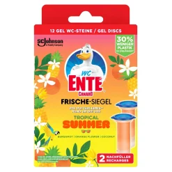 WC Ente NF Frische Siegel Tropica, 2 Stück