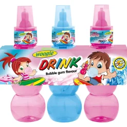 Woogie Erfrischungsgetränk Bubble Gum, 3 x 70 ml