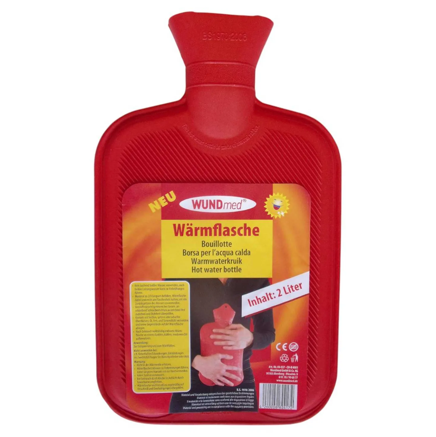 Wärmflasche Gummi