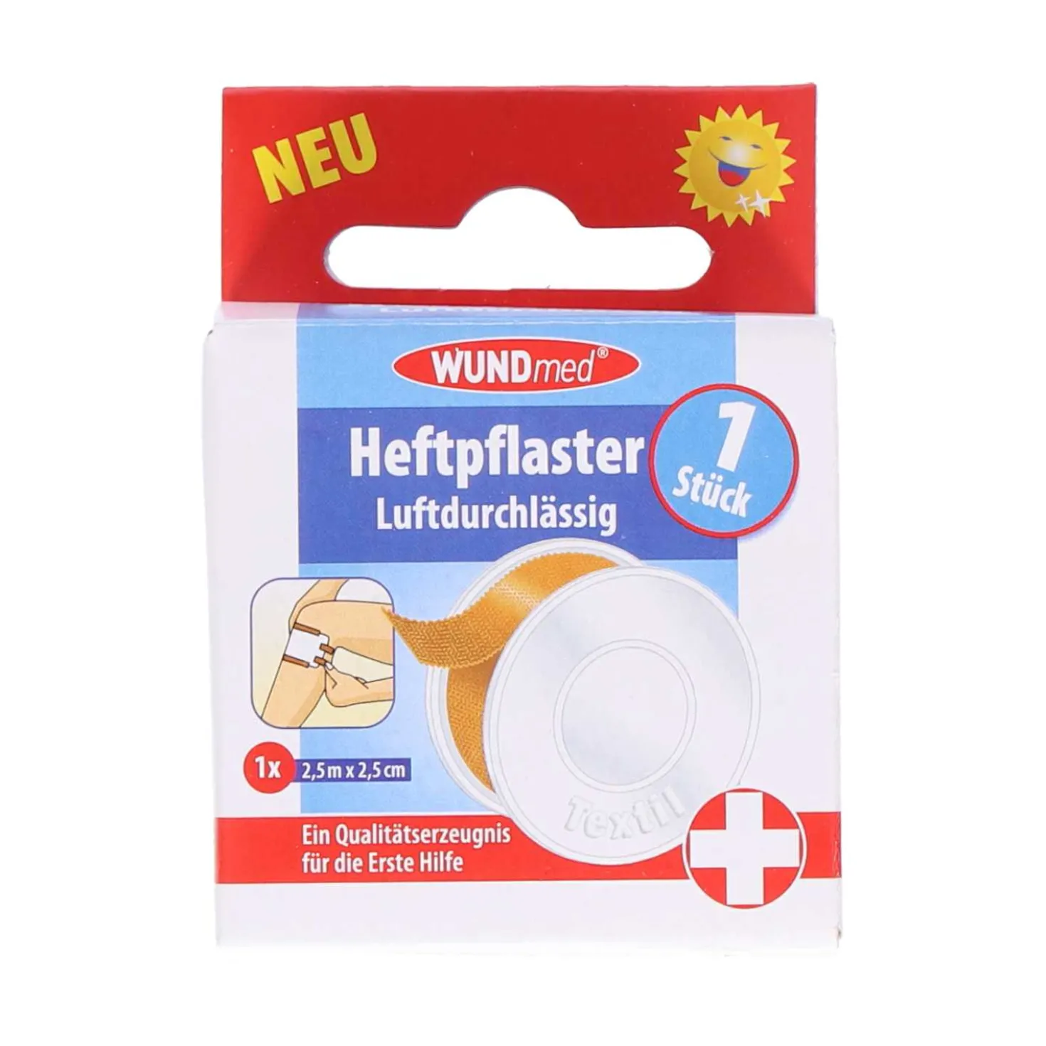 Wundmed Heftpflaster breit Rolle