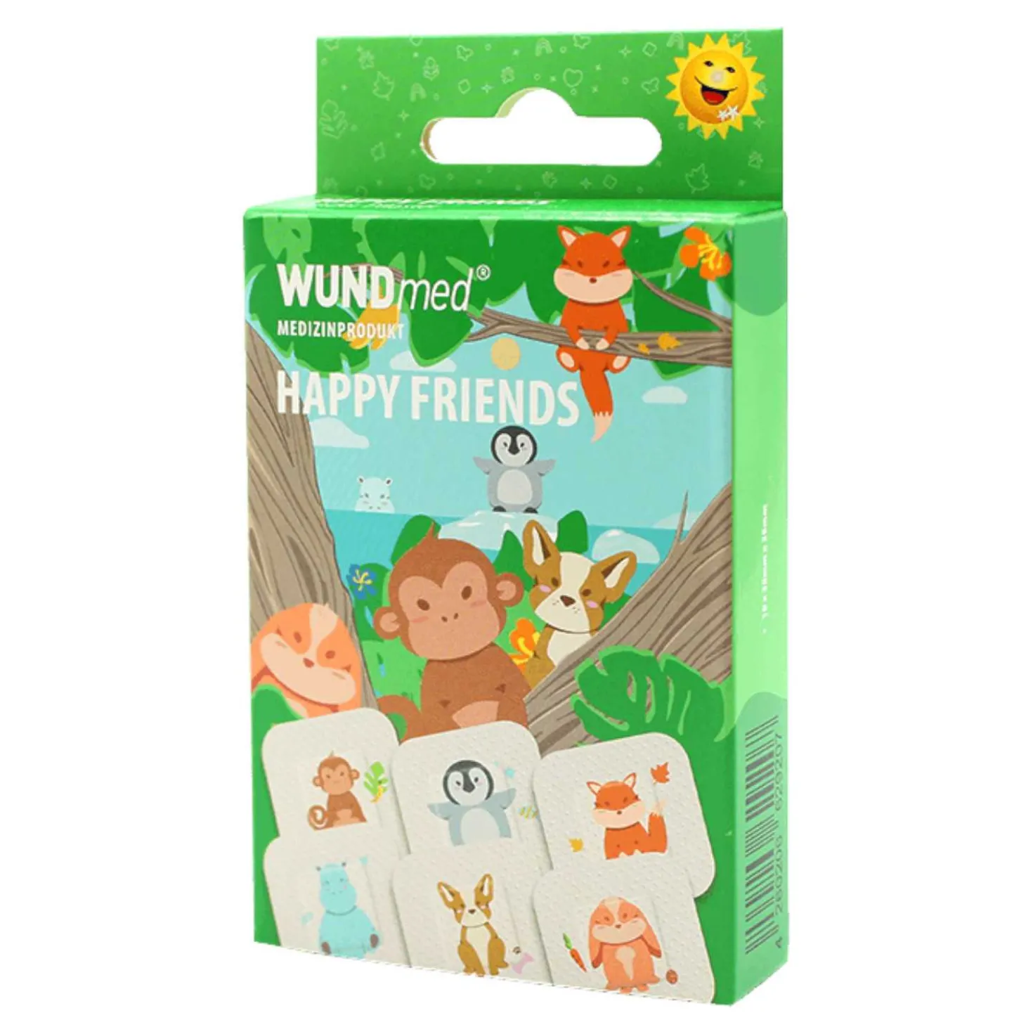 Wundmed Kinderpflaster Happy Friends, 10 Stück