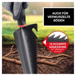 Wurzelschaufel EASYmaxx, 37 cm