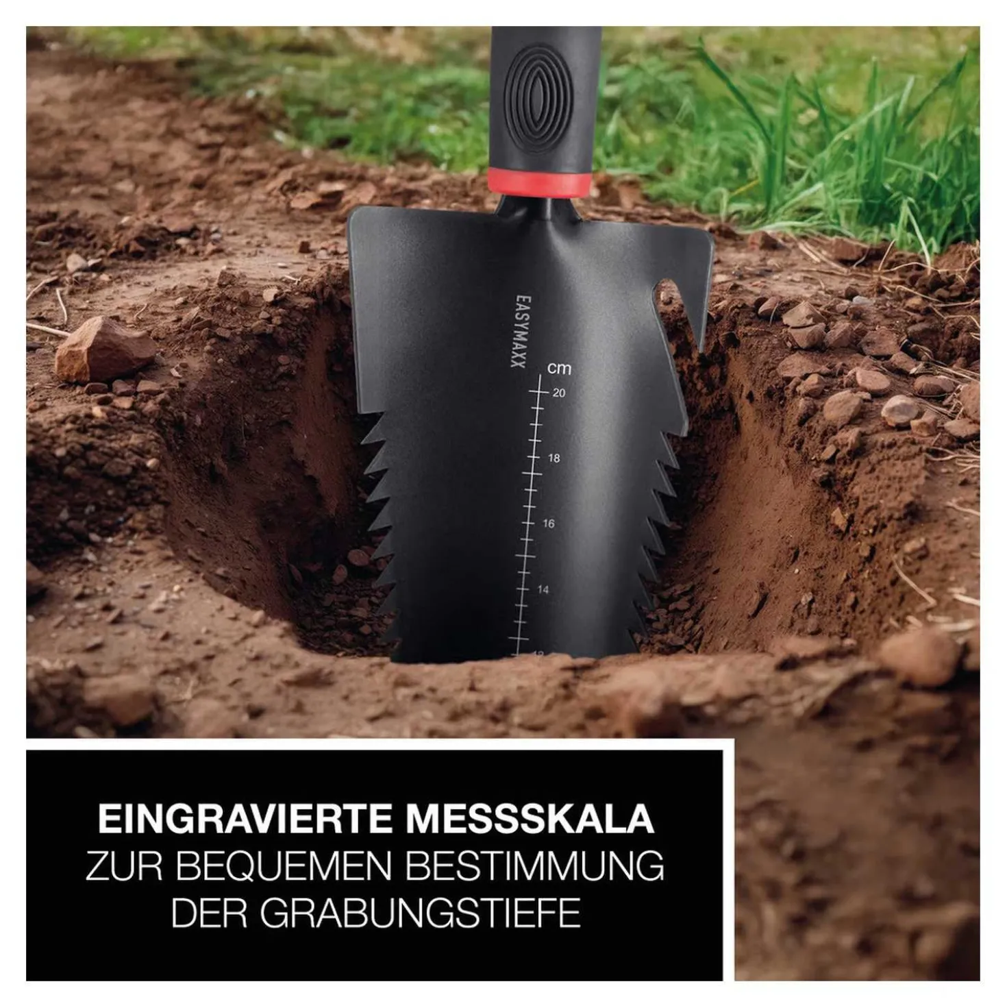 Wurzelschaufel EASYmaxx, 37 cm