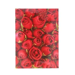 XXL Geschenktüte Lack Blumen A3
