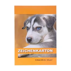 Zeichenkarton A3, 150 g/m², 10 Blatt