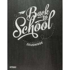 Zeugnismappe Hardcover mit 20 Hüllen für DIN A4-Dokumente