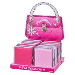 Zigarettenetui, pink