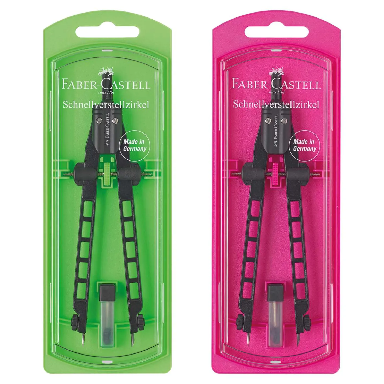 Zirkel Schnellverstellbar neon
